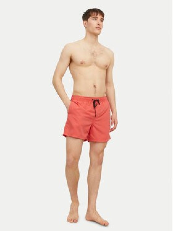 Jack&Jones Szorty kąpielowe Jpstfiji 12225961 Koralowy Regular Fit