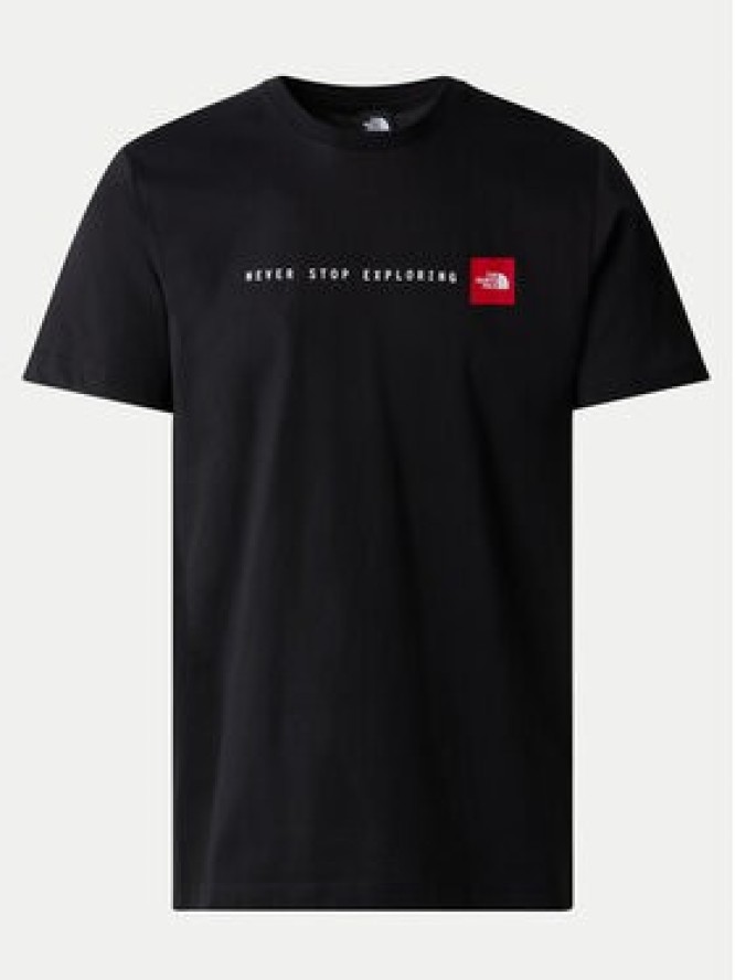 The North Face T-Shirt Never Stop NF0A87NS Czarny Regular Fit