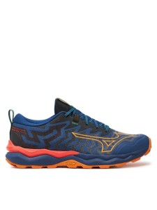 Mizuno Buty do biegania Wave Mujin 10 J1GJ2471 Granatowy