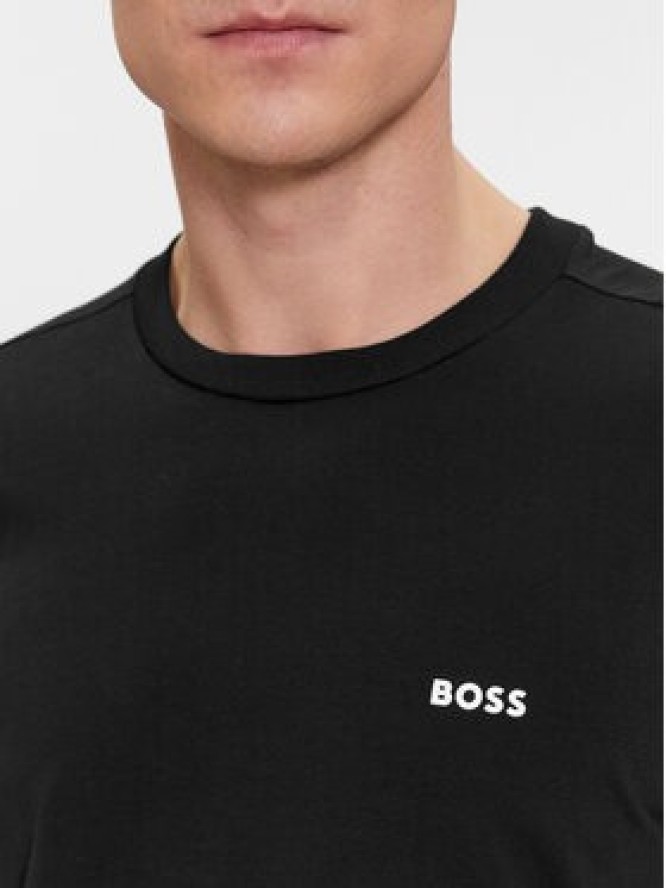 Boss Longsleeve 50506365 Czarny Regular Fit