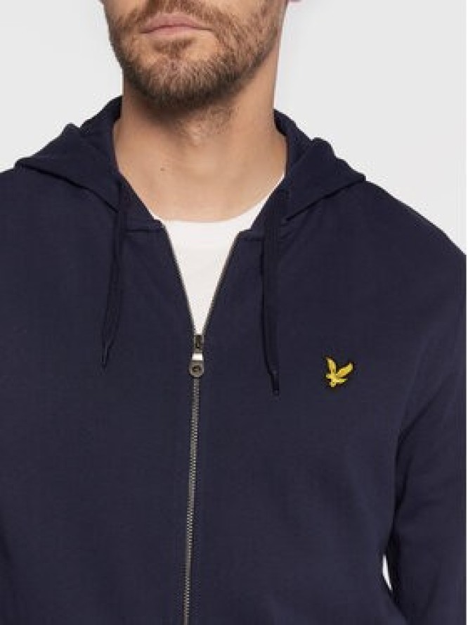 Lyle & Scott Bluza ML420VOG Granatowy Regular Fit