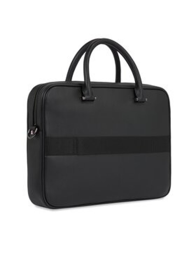 Tommy Hilfiger Torba na laptopa Th Modern Pu Computer Bag AM0AM12232 Czarny