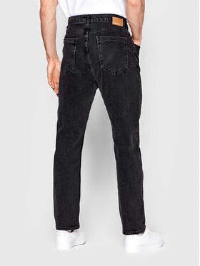 Americanos Jeansy Montevideo Czarny Tapered Leg