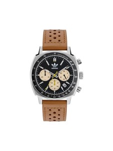 adidas Zegarek Originals Master Originals One Chrono AOFH23576 Brązowy