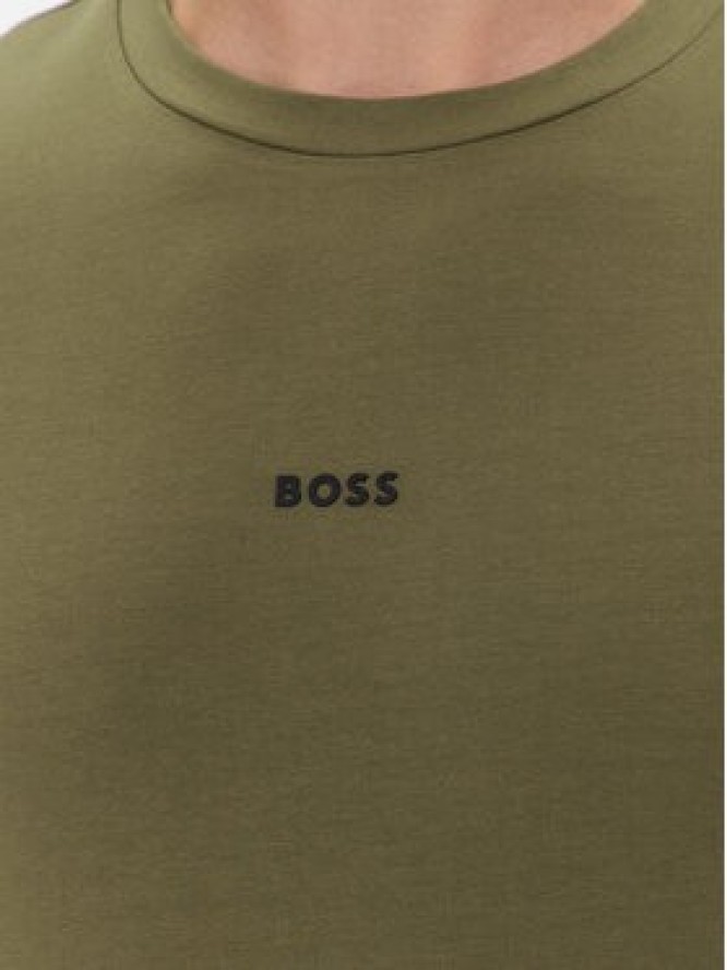 Boss Longsleeve Tchark 50473286 Brązowy Regular Fit