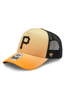 47 Brand Czapka z daszkiem Mlb Pittsburgh Pirates Paradigm Mesh '47 Mvp Dt B-PDMDT20PTP-YG Żółty