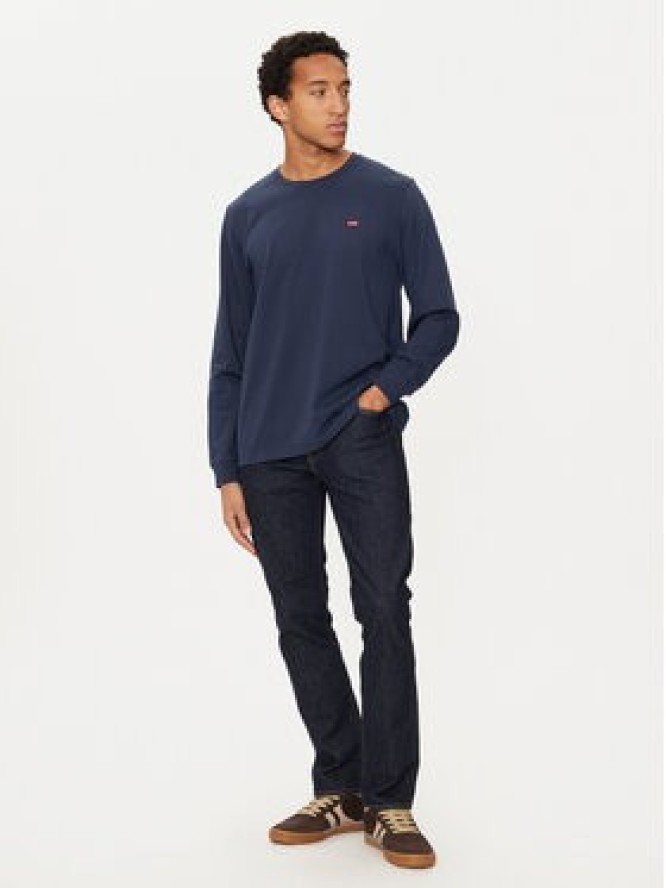 Levi's® Longsleeve Original Logo Tee 72848-0001 Granatowy Regular Fit