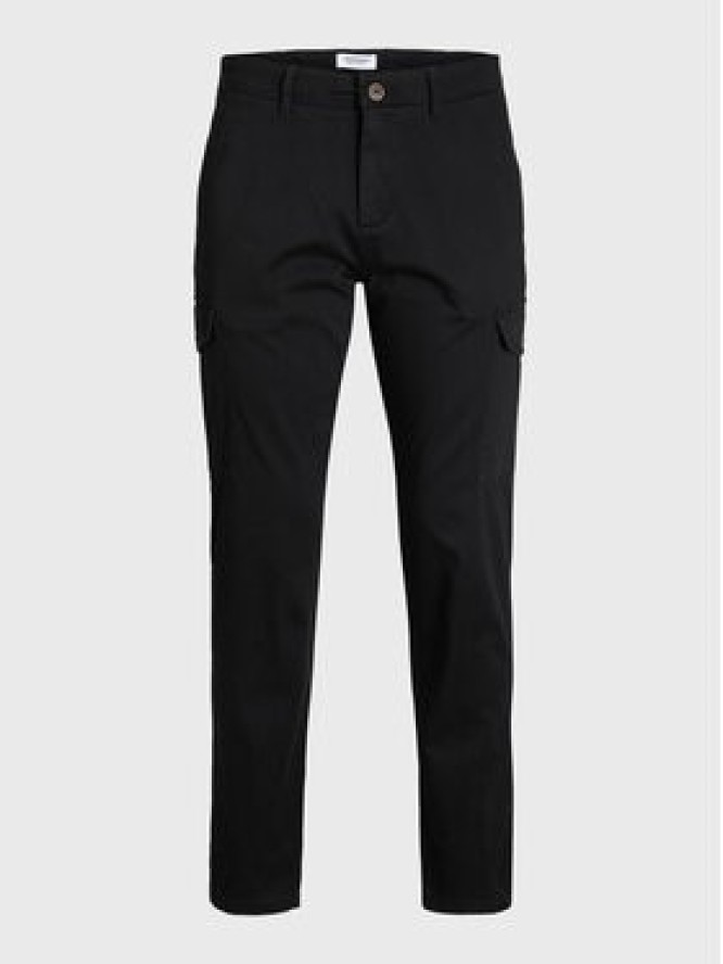 Jack&Jones Spodnie materiałowe Ollie 12224001 Czarny Regular Fit