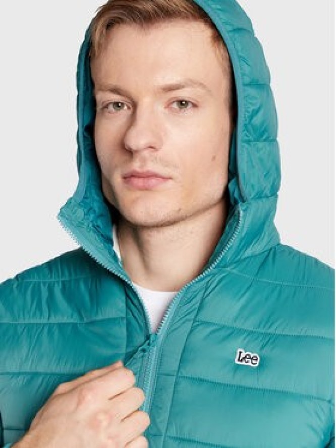 Lee Kurtka puchowa Light Puffer L87HSZDO 112321562 Zielony Regular Fit