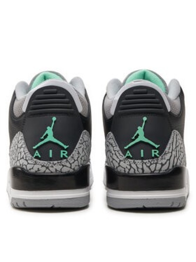 Nike Sneakersy Air Jordan 3 Retro CT8532 031 Czarny