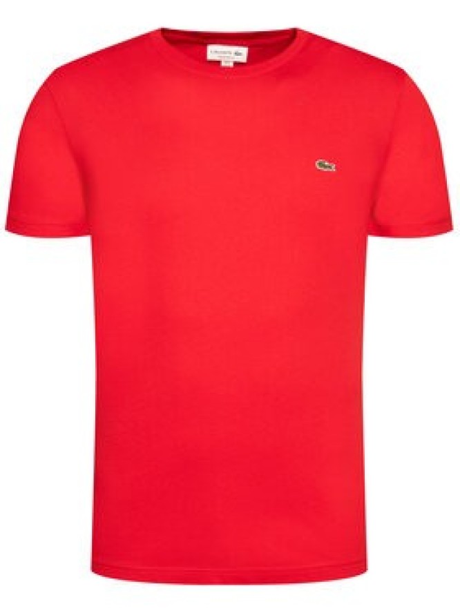 Lacoste T-Shirt TH2038 Czerwony Regular Fit