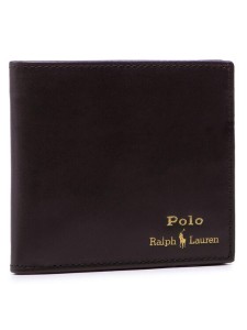 Polo Ralph Lauren Duży Portfel Męski Mpolo CO D2 405803865001 Brązowy