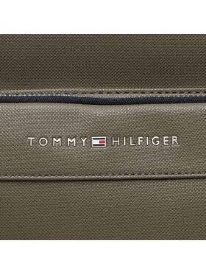 Tommy Hilfiger Plecak Th Pique Pu Backpack AM0AM11317 Khaki