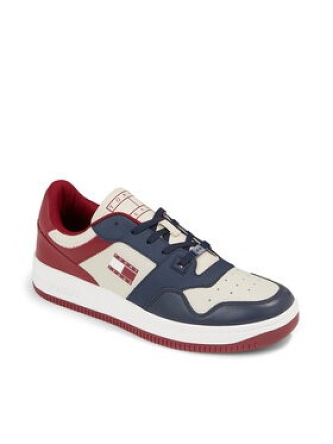 Tommy Jeans Sneakersy Tjm Basket Premium Color EM0EM01256 Niebieski