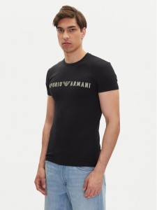 Emporio Armani Underwear T-Shirt EM000375 AF10772 UC001 Czarny Slim Fit