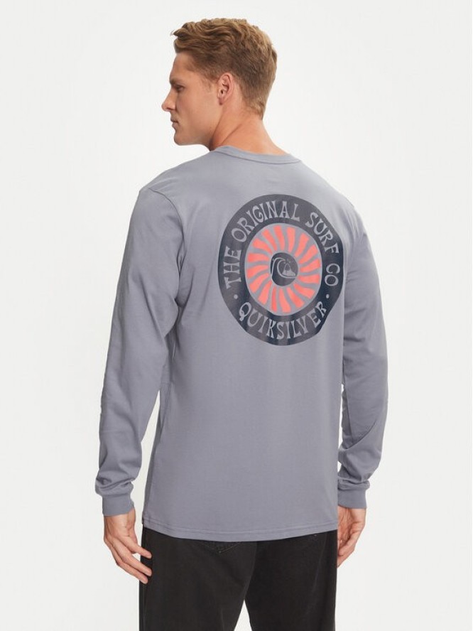 Quiksilver Longsleeve Bloom Cycle EQYZT07707 Niebieski Regular Fit