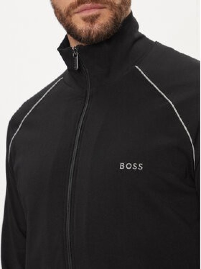 Boss Bluza Mix&Match 50515366 Czarny Regular Fit