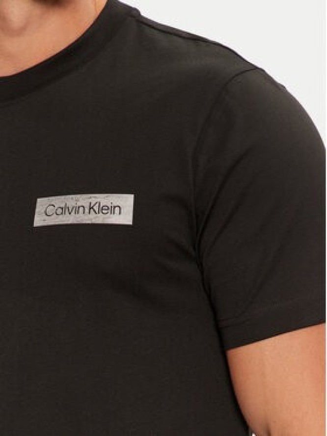 Calvin Klein T-Shirt K10K113594 Czarny Regular Fit