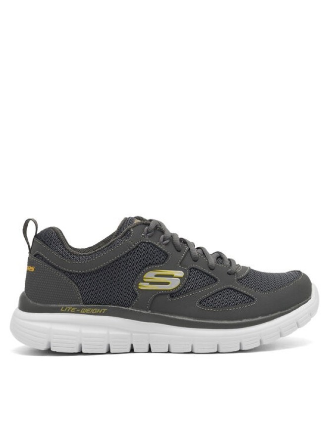 Skechers Sneakersy BURNS AGOURA 52635 CHAR Szary