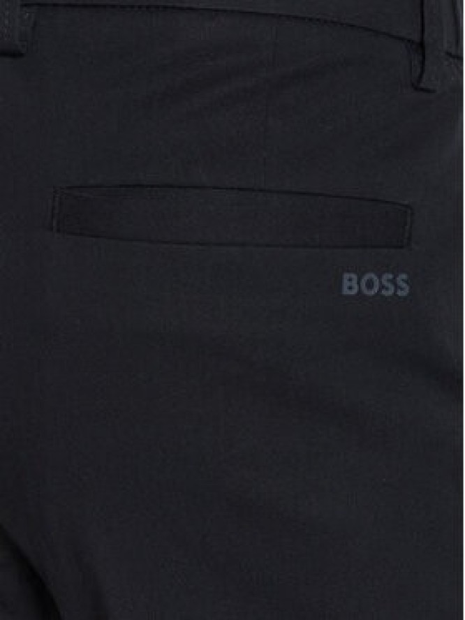 Boss Spodnie materiałowe 50486128 Czarny Slim Fit
