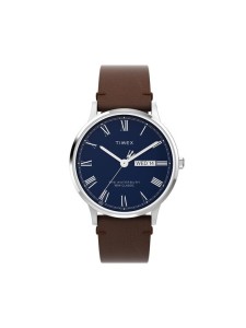 Timex Zegarek Waterbury TW2W14900 Brązowy