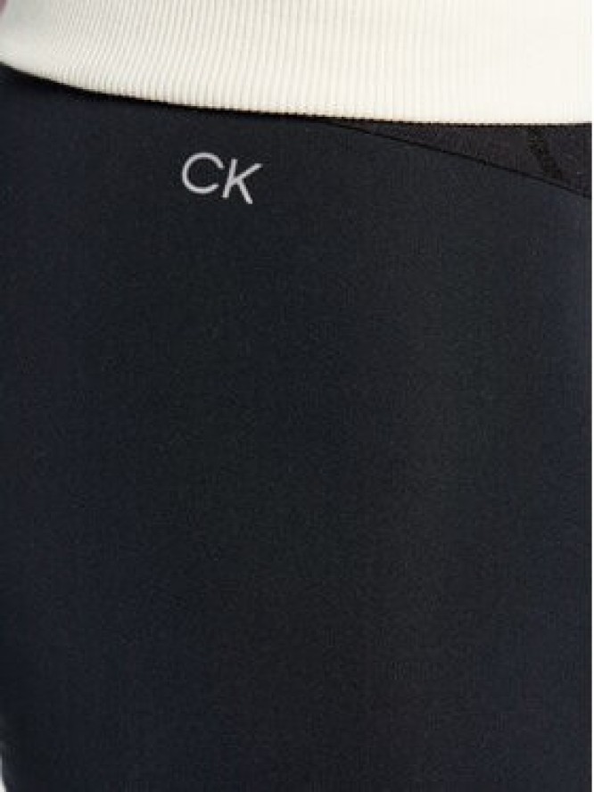 Calvin Klein Performance Legginsy 00GMF2L600 Czarny Slim Fit