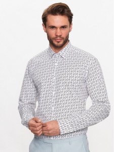 KARL LAGERFELD Koszula 605003 533678 Kolorowy Slim Fit