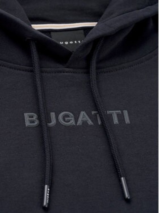 Bugatti Bluza 8950 65070B Granatowy Regular Fit