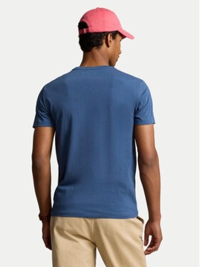 Polo Ralph Lauren T-Shirt 710671438373 Niebieski Custom Slim Fit