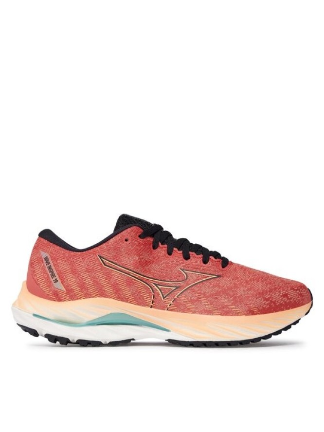 Mizuno Buty do biegania Wave Inspire 19 J1GC2344 Czerwony