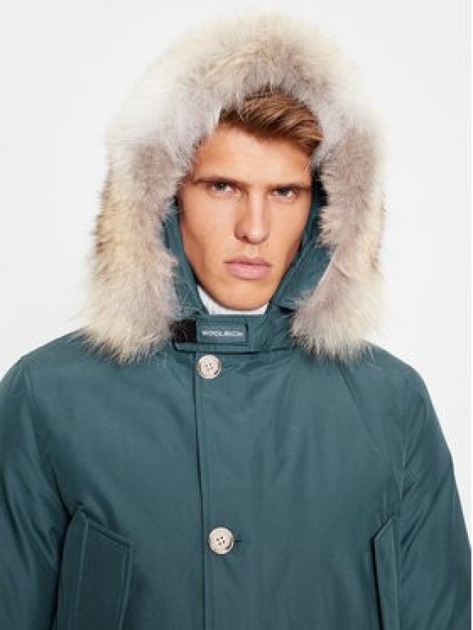 Woolrich Kurtka zimowa Arctic CFWOOU0482MRUT0001 Niebieski Regular Fit