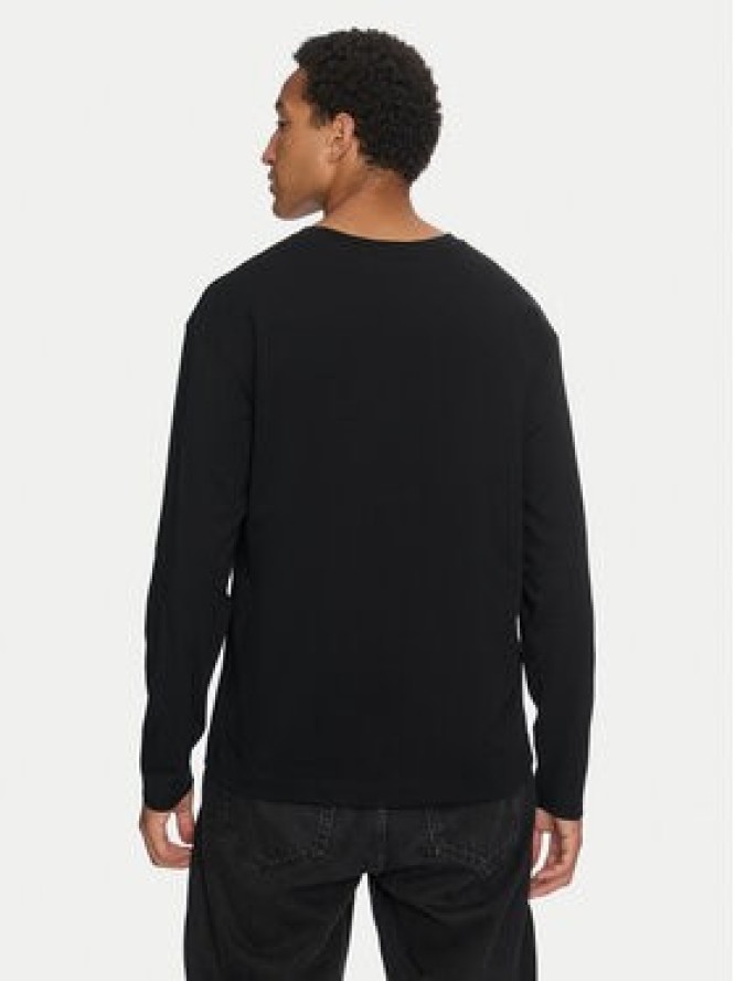 Hugo Longsleeve 50522302 Czarny Regular Fit