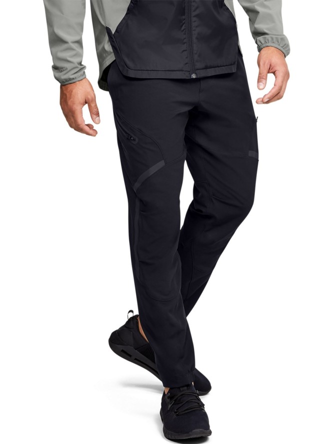 Spodnie dresowe męskie Under Armour UA Unstoppable Cargo Pants - czarne