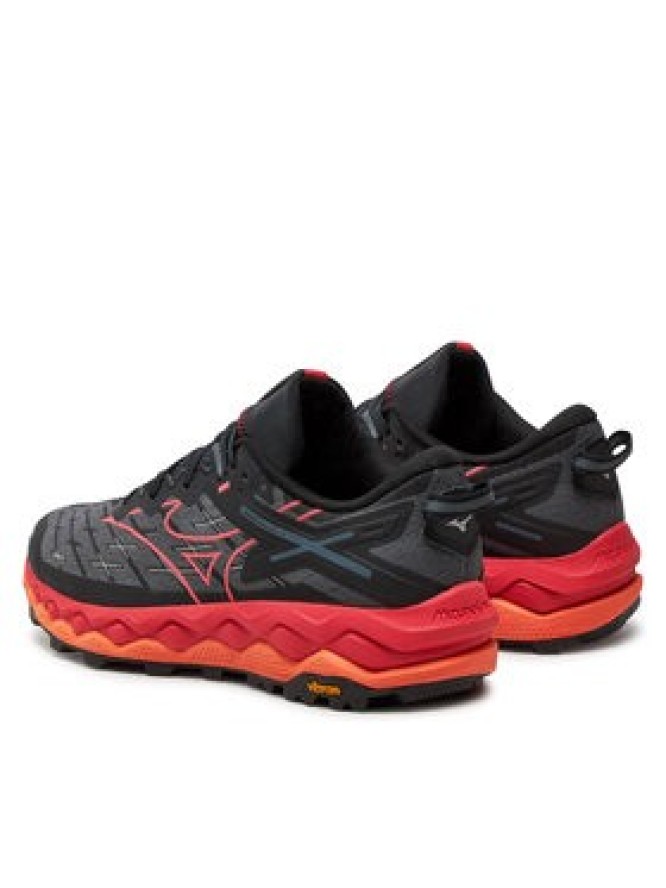 Mizuno Buty do biegania Wave Mujin 10 J1GJ2470 Czarny