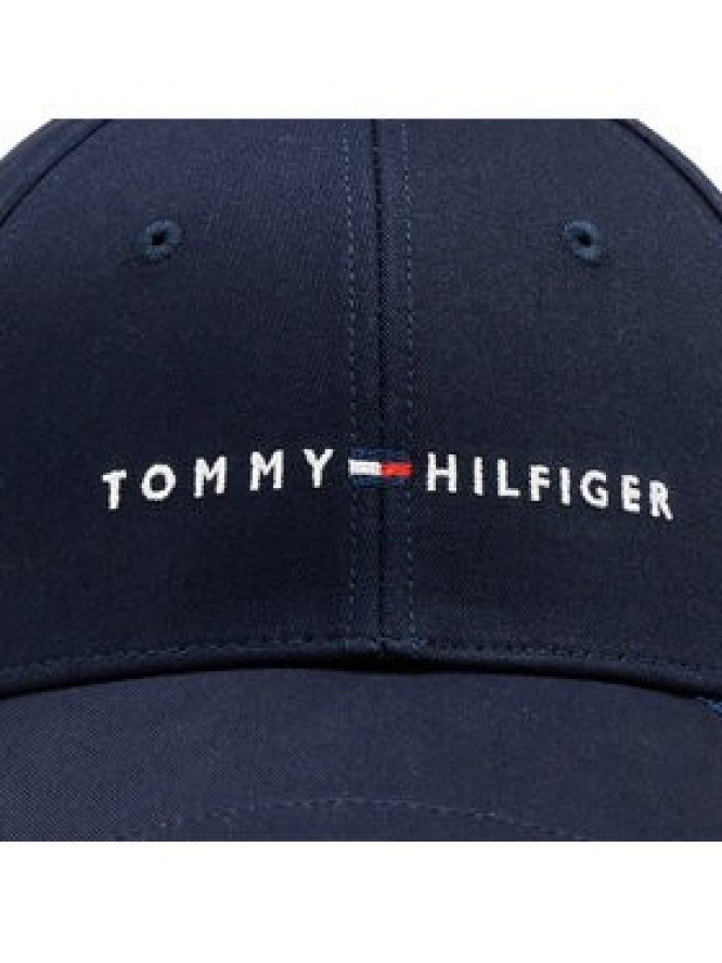 Tommy Hilfiger Czapka z daszkiem Foundation Cotton 6 Panel Cap AM0AM12532 Granatowy