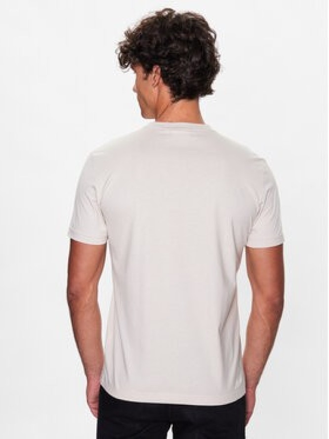 Calvin Klein T-Shirt Smooth K10K110589 Beżowy Regular Fit