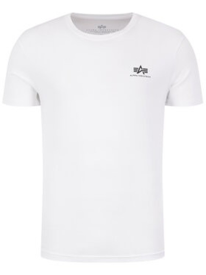 Alpha Industries T-Shirt Basic 188505 Biały Regular Fit