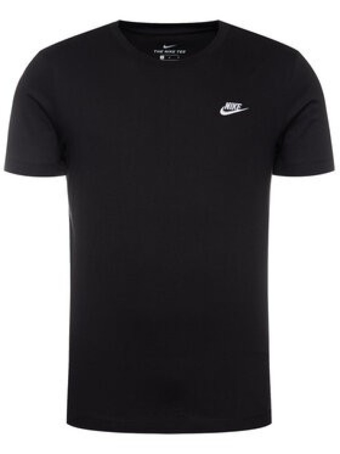 Nike T-Shirt Sportswear Club AR4997 Czarny Standard Fit