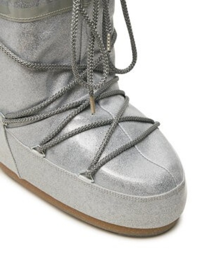 Moon Boot Śniegowce Icon Glitter 80D1402850 Srebrny