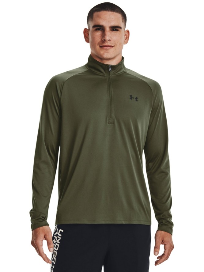 Bluza treningowa męska Under Armour UA Tech 2.0 1/2 Zip - oliwkowa/khaki