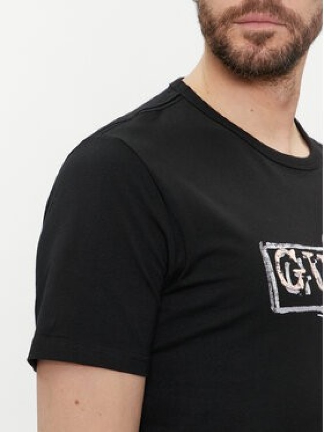 Guess T-Shirt M4GI26 J1314 Czarny Slim Fit