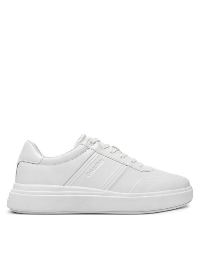 Calvin Klein Sneakersy Low Top Lace Up Hf HM0HM01551 Biały