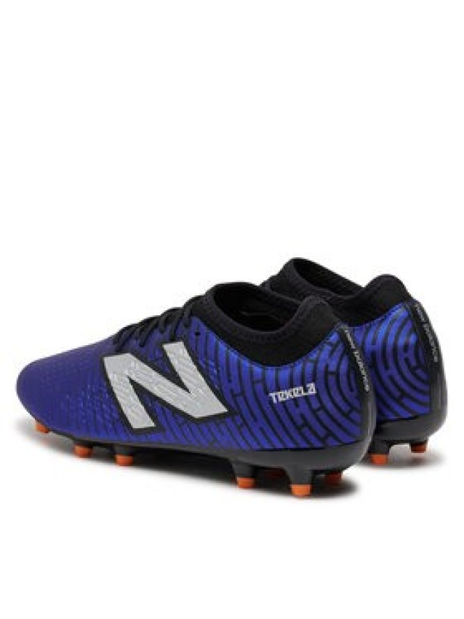 New Balance Buty do piłki nożnej Tekela Magique FG V4+ ST3FZ45 Granatowy