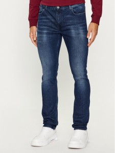 KARL LAGERFELD Jeansy 265801 534835 Granatowy Slim Fit