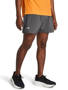 Spodenki do biegania męskie Under Armour UA Launch 5'' Shorts - szare