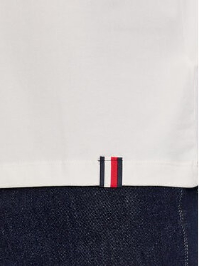 Tommy Hilfiger T-Shirt Graphic MW0MW32641 Biały Regular Fit