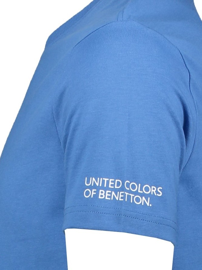Benetton Koszulka w kolorze błękitnym rozmiar: L