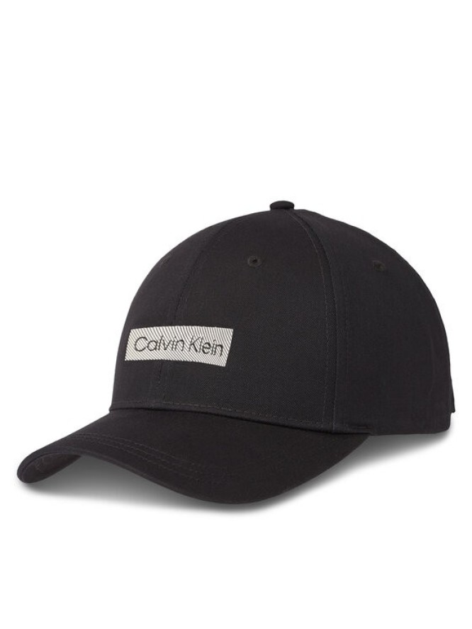 Calvin Klein Czapka z daszkiem Rtw Embroidered Logo K50K511550 Czarny