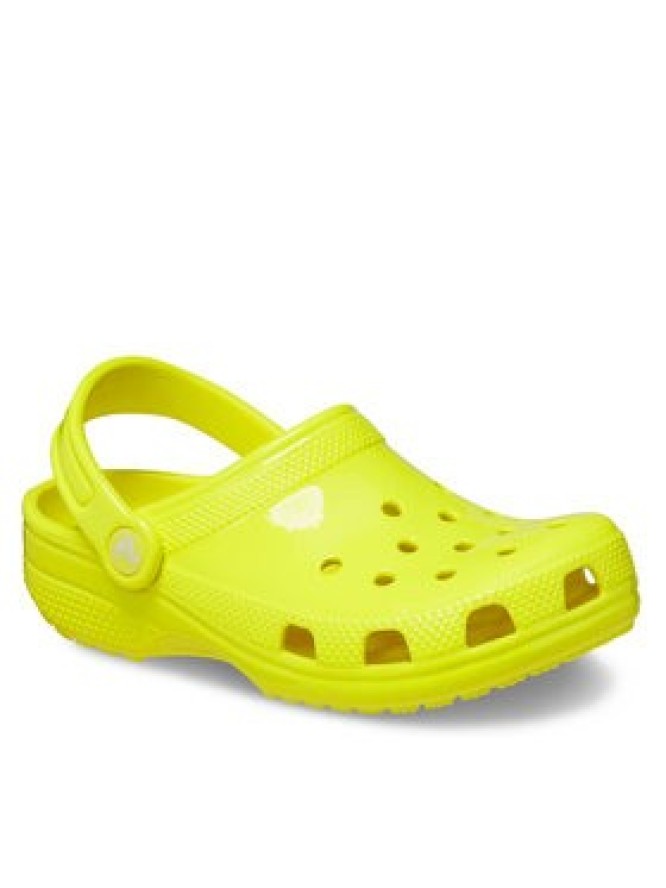 Crocs Klapki Classic Neon Hl Clog 209683 Żółty