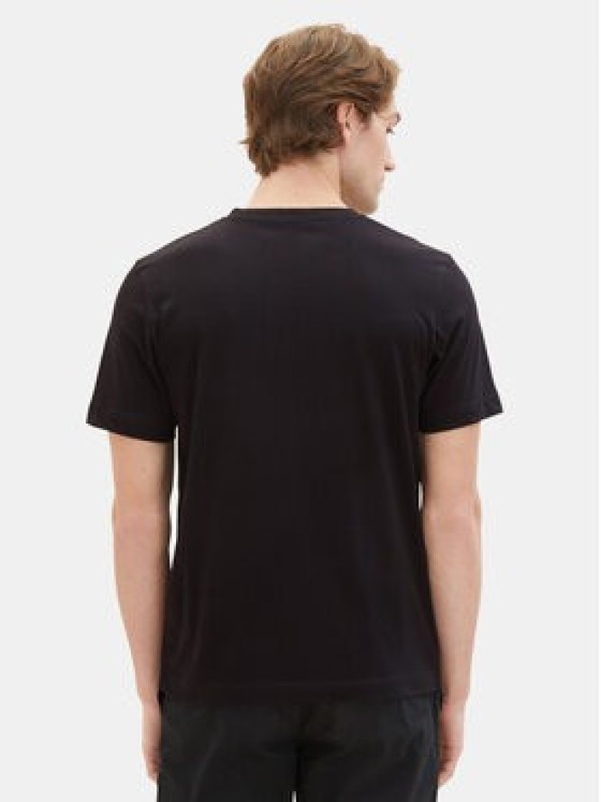 Tom Tailor Komplet 2 t-shirtów 1037738 Czarny Regular Fit